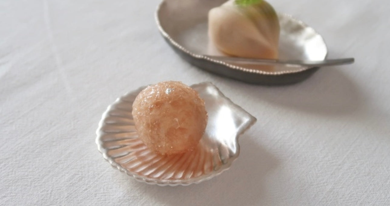 [Artisan] Mini Silver Shell Plate