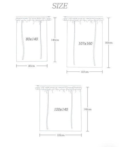 Julie Ribbon Rollup White Embroidery Balance 1P