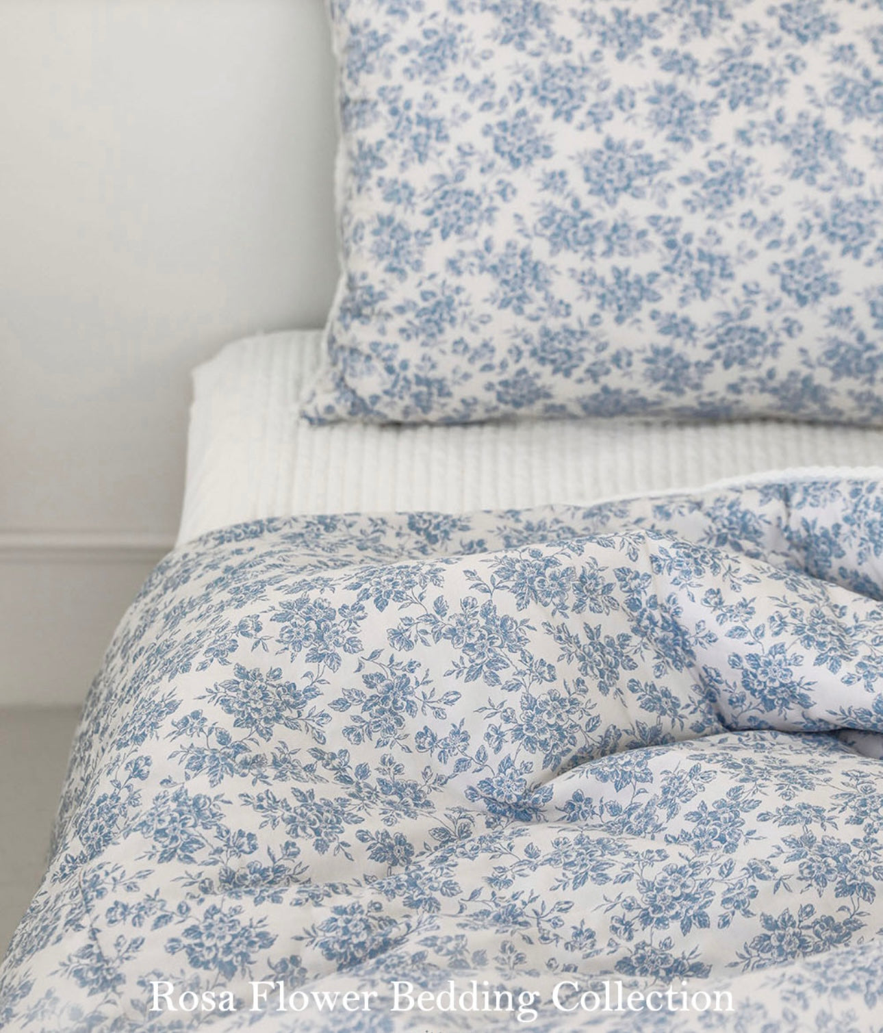 Rosa Flower High Density Pure Cotton Allergy Care Bed set