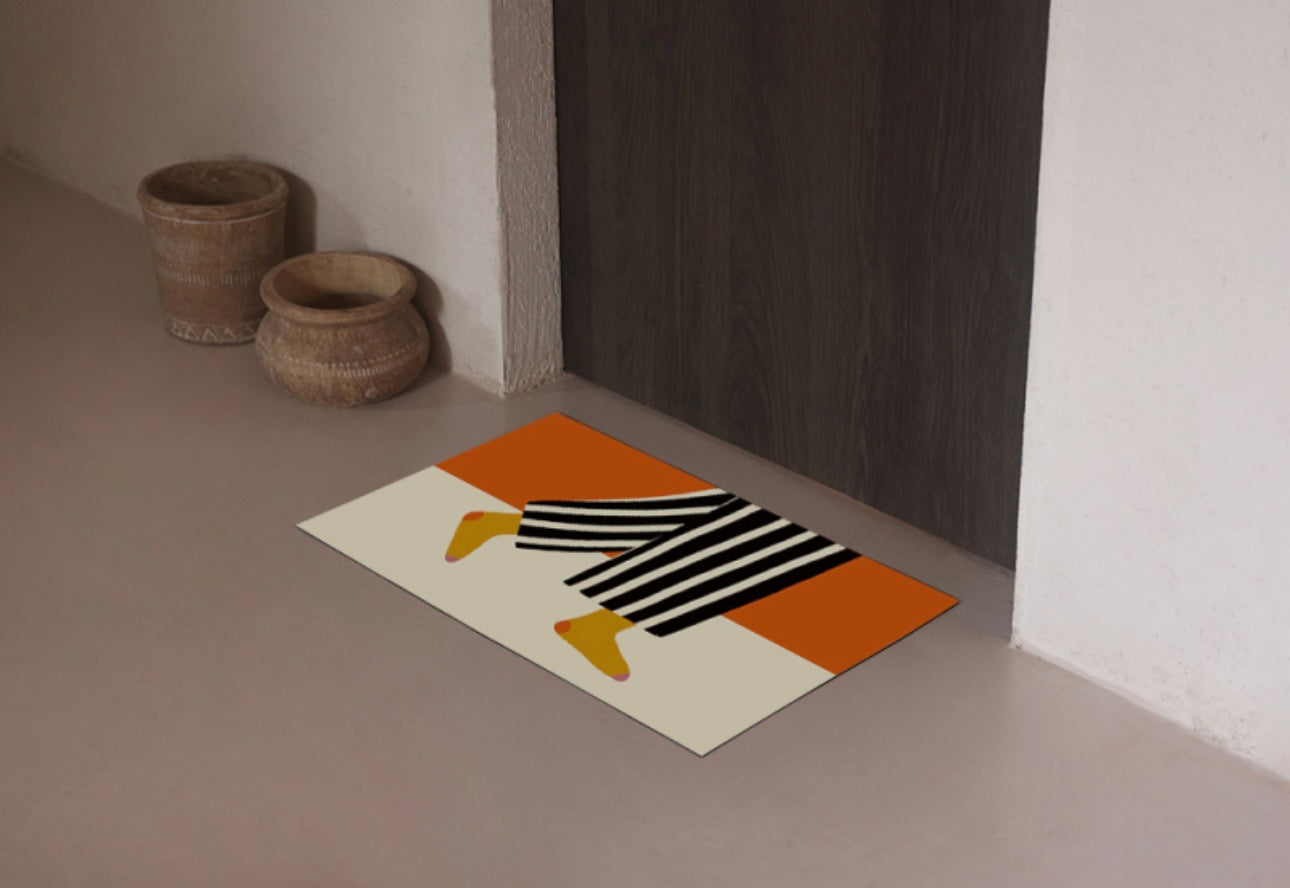 Stripy Pants Mats